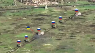 Horrifying Moments! How Tiny Drones of Ukrainians Easily Wipe Out Russian Advanced Tanks