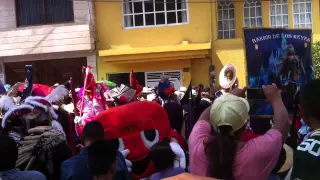 Carnaval del Peñon de los Baños 2015 Barrio de los Reyes