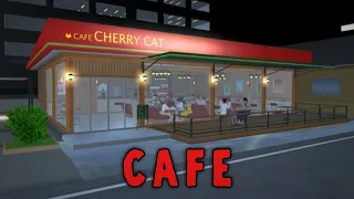 CAFE || HORROR MOVIE SAKURA SCHOOL SIMULATOR