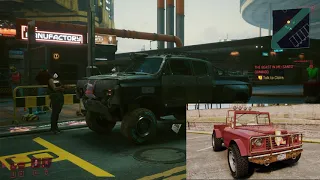 Cyberpunk 2077's GTA 5 Easter Egg | Trevor's Truck | Cyberpunk 2077 | GTA 5