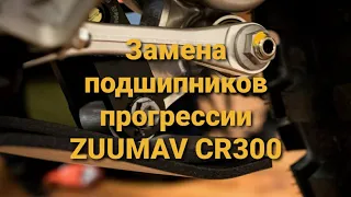 Zuumav cr300 замена подшипников прогрессии.