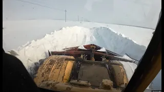 Автопилот на Кировец. Расточка К-700 в Оренбургской области. Вскрываю отведенную  дорогу.
