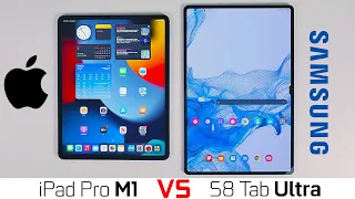 Samsung Galaxy S8 Tab Ultra vs iPad Pro M1 - Ultimate Tablet Comparison