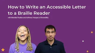 Making a Braille Note Accessible | Haben Girma x Stephen Curry