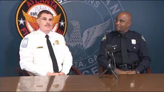 Atlanta officer and fireman recount rescue of man from flooded street