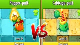 Pepper-pult L15 VS Cabbage-pult L20