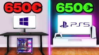 PC vs. PS5 - Was lohnt sich mehr für 650€? 🤔