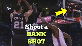 Tim Duncan Bank Shot Tutorial  - Basketball Moves {How To}