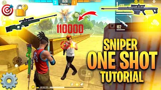 Awm Superfast One Shot Tutorial Without Scope 🎯 || Awm Tips & Tricks || Awm Headshot Free Fire