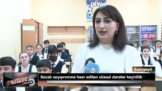 26 02 2022 Xocalı soyqırımına həsr edilən xüsusi dərslər keçirilib