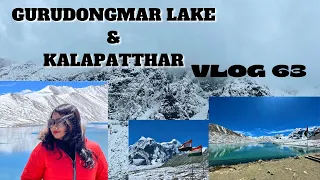 Gurudongmar Lake & Kalapatthar in March 2023| hotel in Lachung| North Sikkim trip| very low oxygen