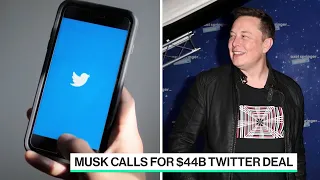 Musk Wants to Make a Deal: Bloomberg Technology 10/05/2022