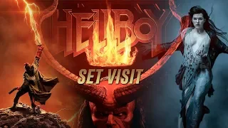 Everything we learned from our HELLBOY Set Visit!