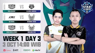 ASL 2021 Winter Week 1 Day 3 - Garena AOV Indonesia