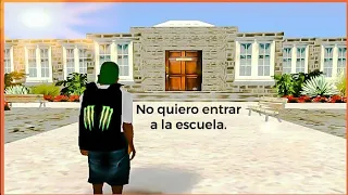 Cj junior regresa a las clases presenciales - GTA San Andreas Loquendo.