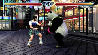 Tekken 4: 2x Time Attack Mode [Ling Xiaoyu] Part 1 - PC PS2 PCSX2 Emulator [1080p to 2160p 4k] #1