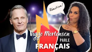 French teacher reacting : Viggo Mortensen speaking French at the 2022 Cannes Festival