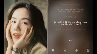 THICHTHICH - Phương Ly (lyrics)