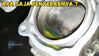 3 Penyebab Air Radiator Masuk/Rembes Ke ruang Bakar | Dan Solusinya #Tutorial