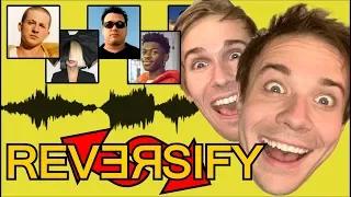 BACKWARDS SINGING CHALLENGE! #Reversify (Feat. Baasik)