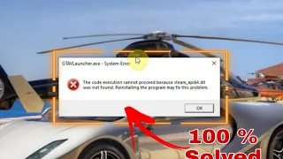 the code execution cannot proceed because steam_api64.dll was not found problem solved in hindi
