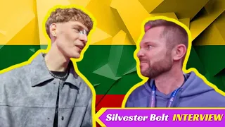 🇱🇹  SILVESTER BELT INTERVIEW 🇱🇹  | LITHUANIA EUROVISION 2024 | PrePartyES 2024