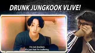Destiny!? - Shiki Reacts To Jungkook -wine drunk- VLIVE "After a Happy Time, a Relaxed Glass🍷