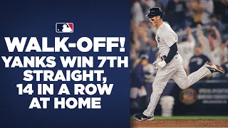 WALK-OFF! Rizzo HR gives Yanks 7th straight W, 14th straight at home