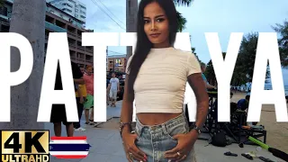 🔴4K 🌴Pattaya Afternoon Walk Pattaya Jomtien Beach Oktober  Thailand🇹🇭 2022 #pattaya