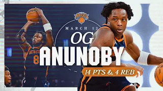 OG Anunoby makes instant impact vs 76ers | March 12th, 2024