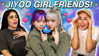 Jiyoo Being Girlfriends for 23 Minutes Straight! 🥰💕 (Dreamcatcher Jiu and Yoohyeon Moments Reaction)