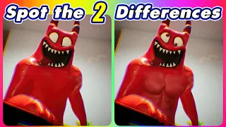 Spot the Differences | 👻🔍 Garten of Banban | Find the 2 Differences! - Haha Quiz