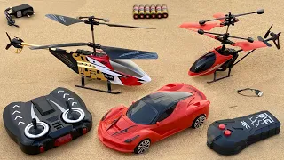 New Collection 2rc Helicopter & RemoteControl rc Car Unboxing and testing 🥰 #helicopter #supercars