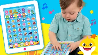 How To Play With the Baby Shark Tablet | Sing, Learn & Play With Baby Shark Pre-School Toys