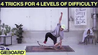 4 Tricks for 4 Levels of Difficulty - Giboard