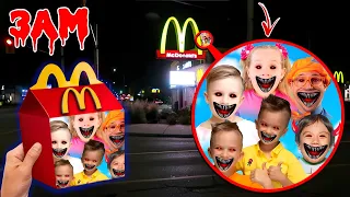 DO NOT ORDER VLAD AND NIKI, KIDS DIANA SHOW, RYAN’S WORLD AND BLIPPI HAPPY MEALS AT 3AM!! (SCARY)