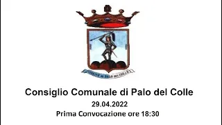 Consiglio Comunale di Palo del Colle del 29 Aprile 2022 ore 18:30