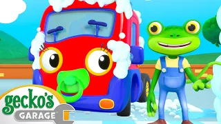 Muddy Baby Truck - Magical Wash Time! | Animals for Kids | Animal Cartoons | Funny Cartoons