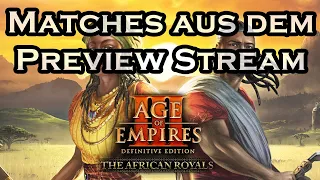 Preview Stream Matches - The African Royals - Age of Empires 3: DE