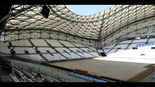 VISITE DU STADE "L'ORANGE VELODROME" DE MARSEILLE: JUILLET 2018