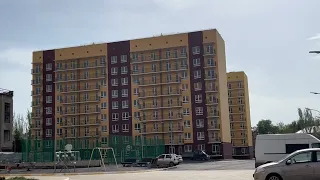 Жилой комплекс по улице Черноморская. Мариуполь, июнь 2024