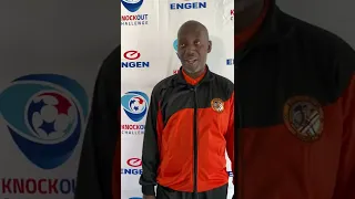 Chairman Nathi Zwane | Kathorus Hyper  Academy | Gauteng Engen Knockout Challenge Draw