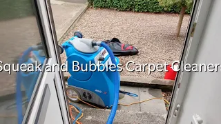 Squeak and Bubbles Cleaning Domestic Carpets