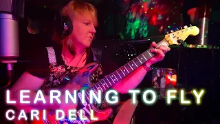 Learning To Fly- Tom Petty (LIVE) guitar cover by Cari Dell #femaleleadguitarist #tompetty