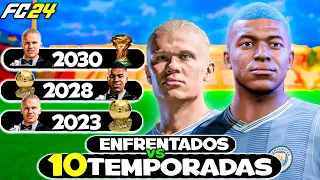 MBAPPE vs HAALAND FC 24 Career Mode LITE!!