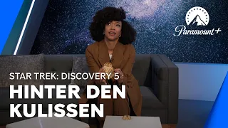 Der Cast im Quiz (Hinter den Kulissen) | Star Trek: Discovery – Staffel 5 | Paramount+ Deutschland