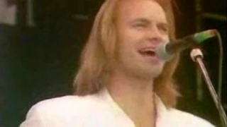 STING (Live) - IF YOU LOVE SOMEBODY SET THEM FREE (Rare Live 80s w / lyrics)