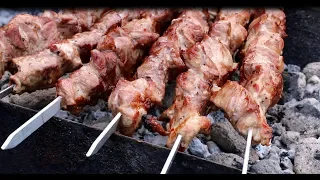 Russian Shashlik Recipe Шашлык International Cuisines