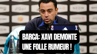 Barça : Xavi provoque déjà un premier revirement !