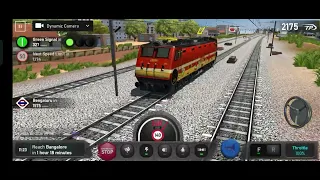 Train simulator driving alone with non stop